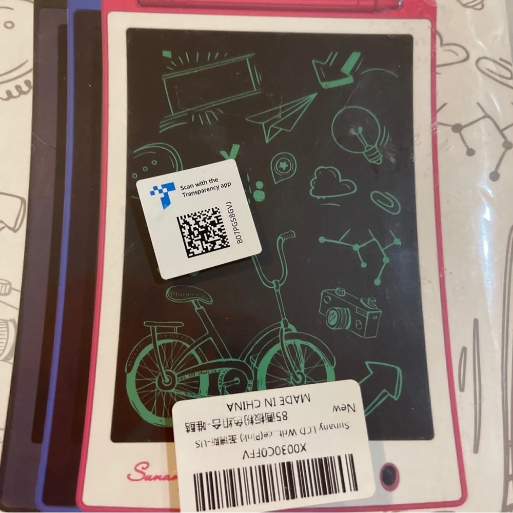Sunany LCD Electronic Doodle, Writing & Drawing Board 8.5” New Factory Sealed